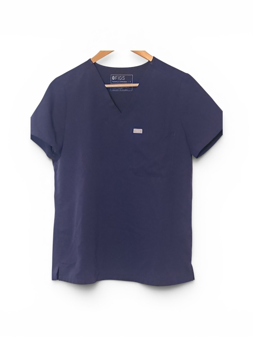 Figs Catarina Scrub Top - Navy Blue